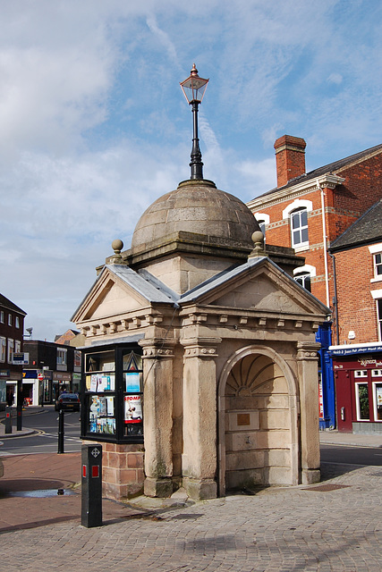 Uttoxeter Market Place, Staffordshire