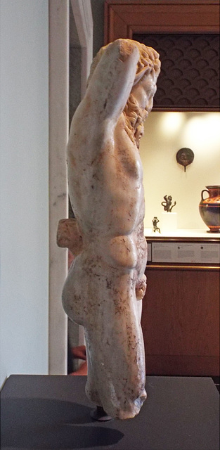 Marsyas Table Leg in the Getty Villa, June 2016