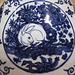 Detail of the Ming Dynasty Vase with Rabbits in the Metropolitan Museum of Art, August 2023