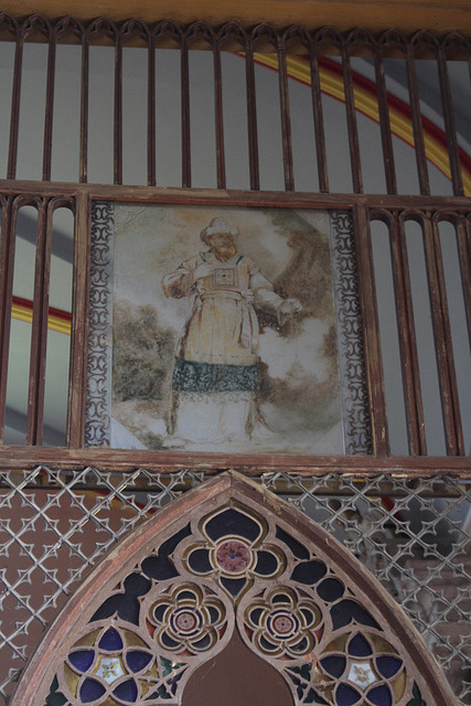 Detail of screen, St Margaret's Church, Thorpe  Market, Norfolk