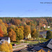 Autumn view from Håverud 25.Oct.2015. 58°49′15″N 12°24′38″E (approx. address: Akveduktvägen 3, 464 72 Håverud, Sverige)