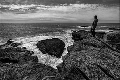 Le jeune homme et la mer.