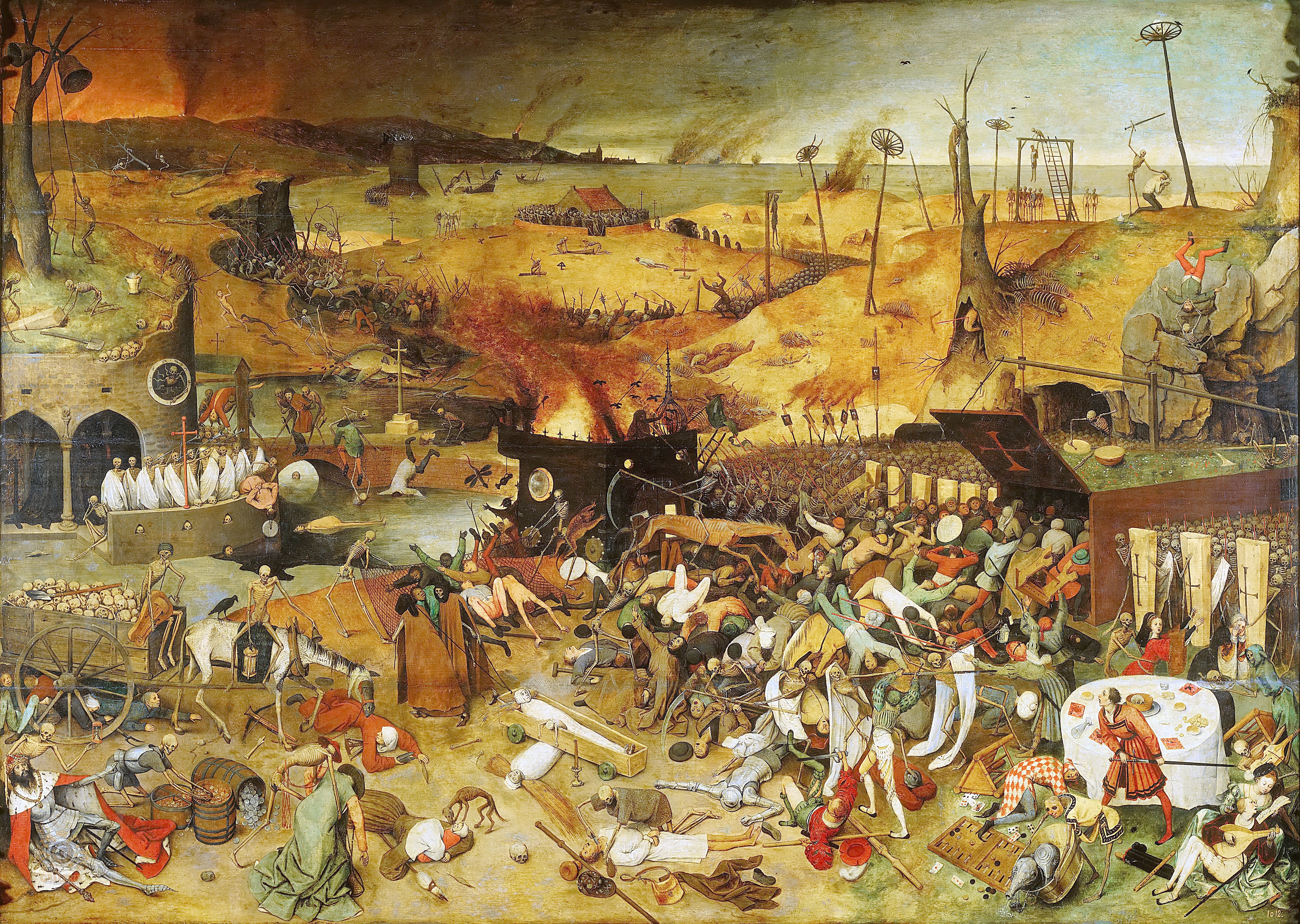 Pieter Brueghel: La triumfo de l' morto (pentraĵo)