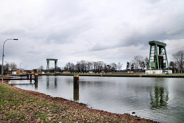 Wesel-Datteln-Kanal, Schleusengruppe Datteln-Natrop / 19.02.2022