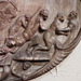 st petrock, exeter,memorial to jonathan and elizabeth ivie, +1717 and 1698, with doom by john weston