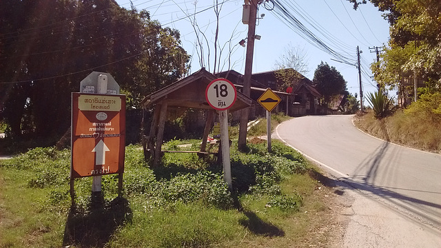 Dos d'âne venir / Speed bump