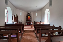 Schlichtes Dorfkirchen-Interieur, HBM !