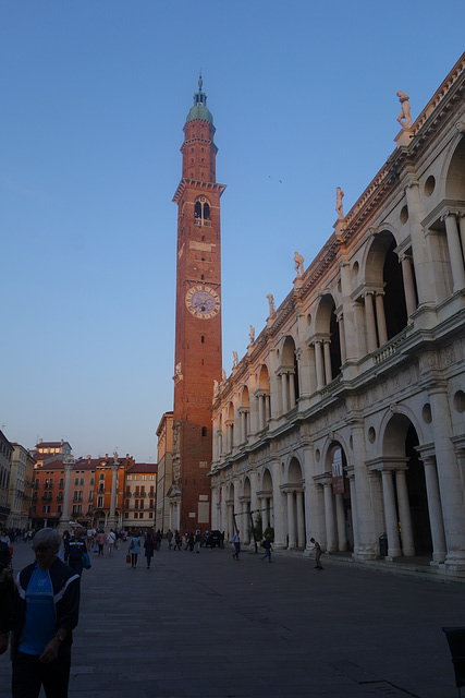 The clock town in Vicenza