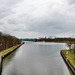 Wesel-Datteln-Kanal, Unterwasser der Schleusengruppe Datteln-Natrop / 19.02.2022