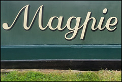 Magpie narrowboat