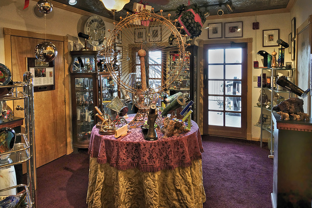 The Kaleidoscope Shop – Nellie Bly Kaleidoscopes and Art Glass, Main Street, Jerome, Arizona