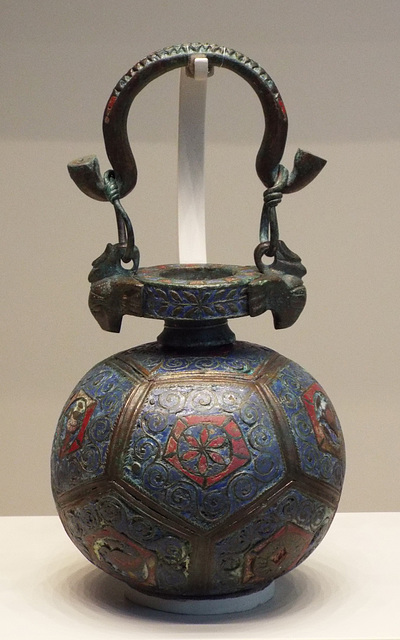 Gallo-Roman Aryballos in the Getty Villa, June 2016