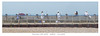 Panorama with artists Seaford 16 8 2022