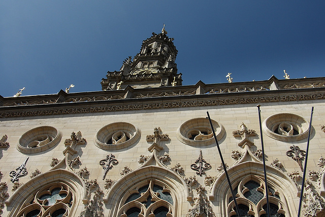 Beffroi d Arras en plongée