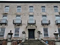 torre abbey, devon , late c18 facade on the earlier house