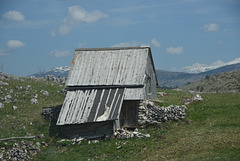 Mountain hut.