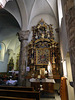 Seitenaltar in der Kirche der Heiligen Maria Magdalena in Troistorrents