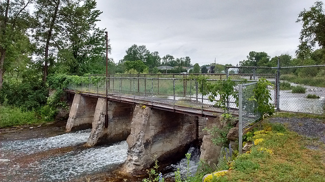 Small old mill's bridge