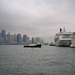 Cruise Ships On Hong Kong Harbour