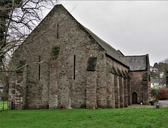 torre abbey, devon , c13 barn