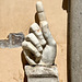 Rome 2025 – Capitoline Museums – The hand of Constantine the Great