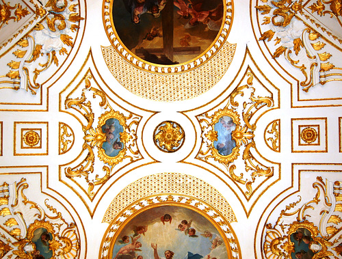 Detail of Nave Ceiling, St Michael's Church, Great Witley, Worcestershire