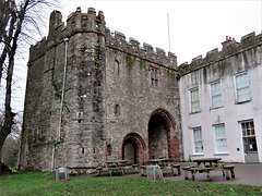 torre abbey, devon, c14 gatehouse