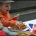 a whole plate of twiglets