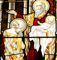 Stained Glass, St Mary the Virgin's Church, Uttoxeter, Staffordshire