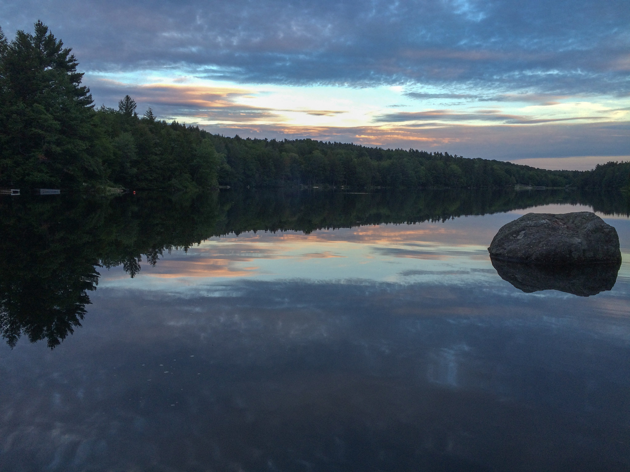 Evening Hammond Pond