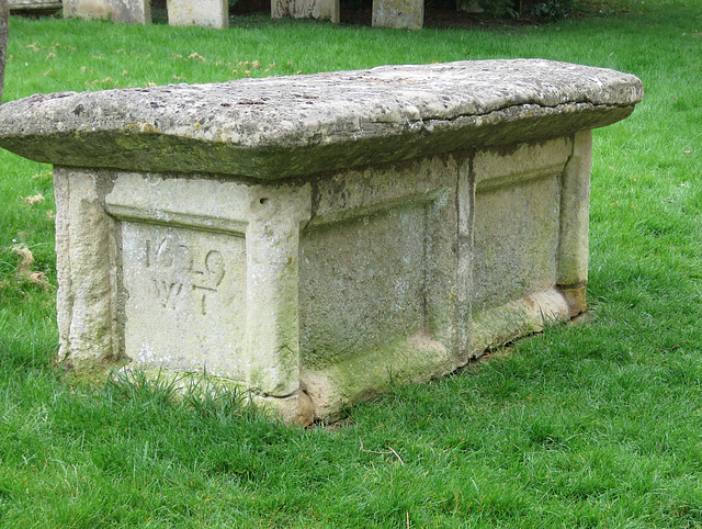 barnack church, hunts  (49) c17 chest tomb 1629