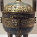 Detail of the Tripod Incense Burner in the Metropolitan Museum of Art, August 2023