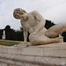 Detail of the Copy of the Dying Gaul in the Gardens of Versailles, June 2013