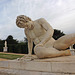 Detail of the Copy of the Dying Gaul in the Gardens of Versailles, June 2013