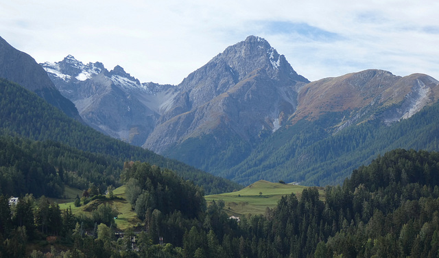 Mountains Viewed from Scuol
