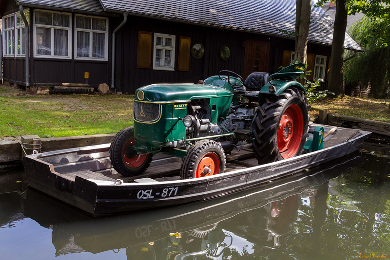 Wie man einen Traktor transportiert ...