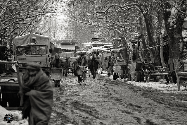 Market Street in Taloqan