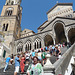 Io sulla scalinata del Duomo di Amalfi