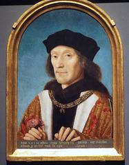 Portrait of King Henry VII in the Metropolitan Museum of Art, January 2023