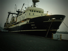 Trawler  NIDA mit Lochkamera