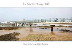 The Adur Ferry Bridge opened in 2013 - Shoreham - 9 4 2015