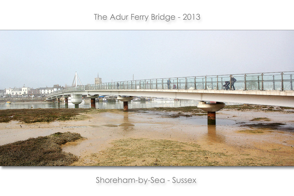 The Adur Ferry Bridge opened in 2013 - Shoreham - 9 4 2015