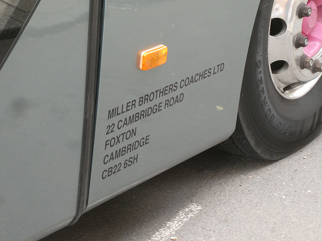 Miller Brothers Coaches N25 MKT at the Fenland Bus Show, Whittlesey - 8 Jun 2025 (P1210299)