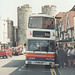 East Kent Road Car Co 257 (K717 ASC) in Canterbury - 30 June 1995 (Ref 274-33)