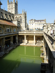 Roman Baths and Bath Abbey