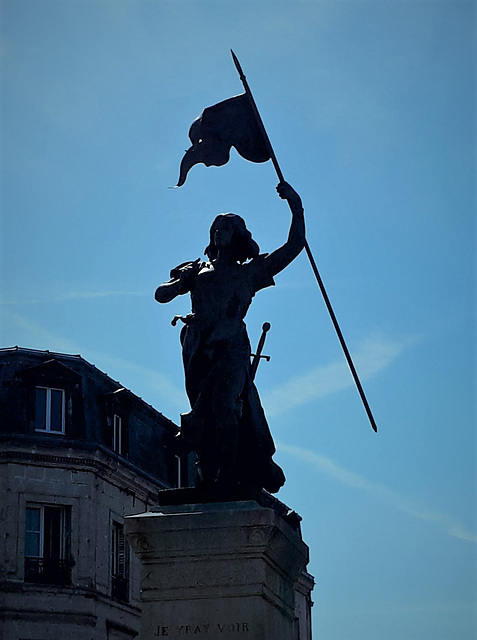 Statue de Jeanne d'Arc - Compiègne -