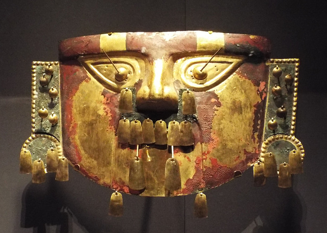 old Funerary Mask in the Metropolitan Museum of Art, May 2018