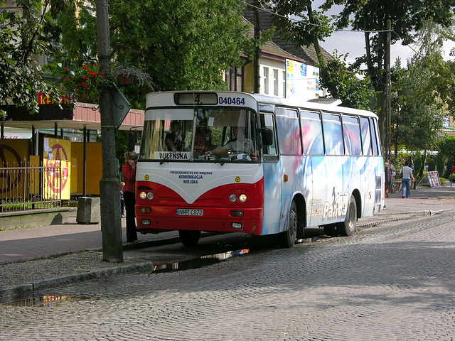 Linienbus in Mrągowo (Sensburg)