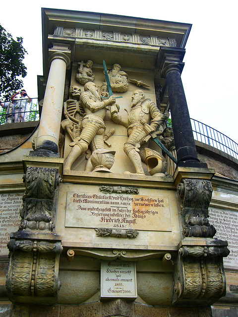 285 Das  Moritzmonument – ältestes Denkmal in Dresden