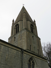 barnack church, hunts  (57) tower c10, spire early c13